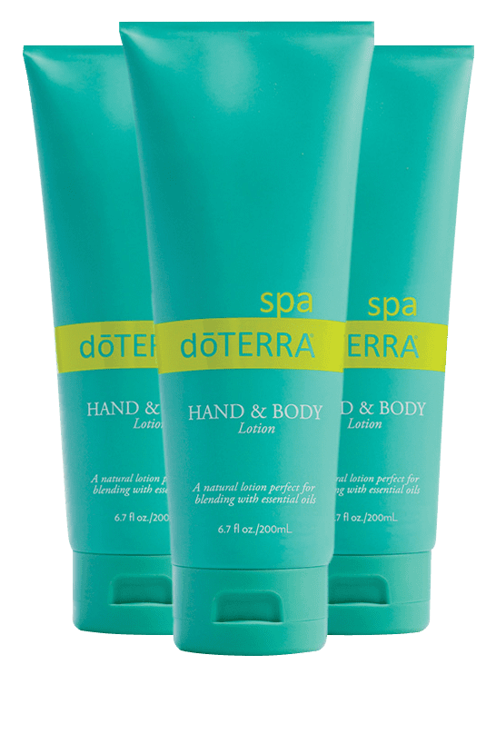 doTERRA SPA Hand & Body Lotion 3-pack