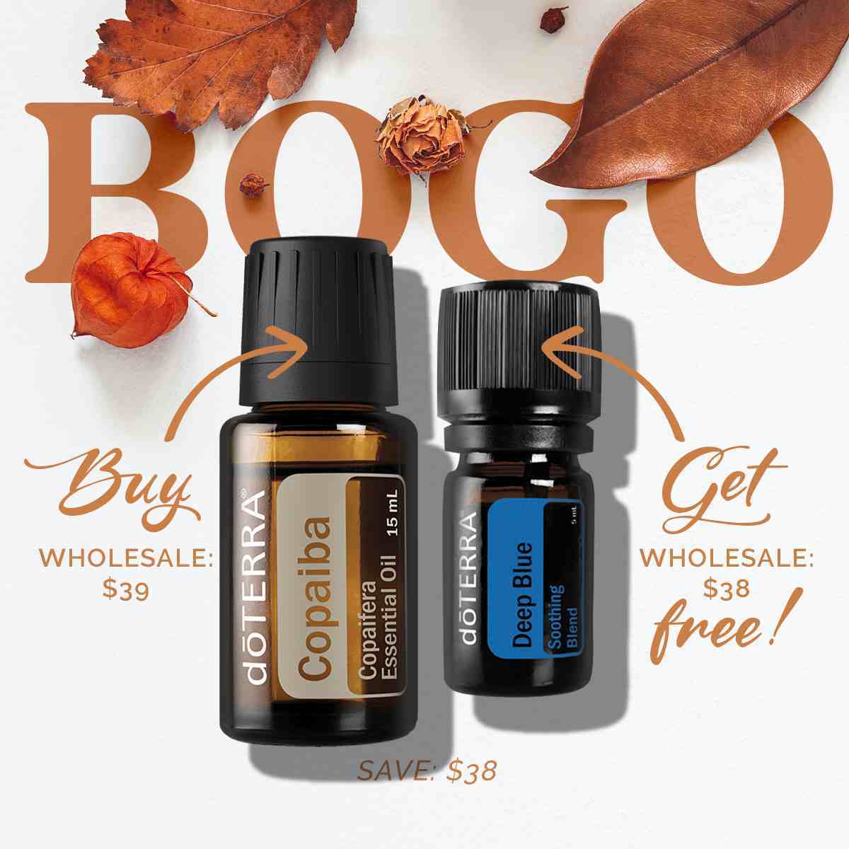 Buy Copaiba, Get Free Deep Blue