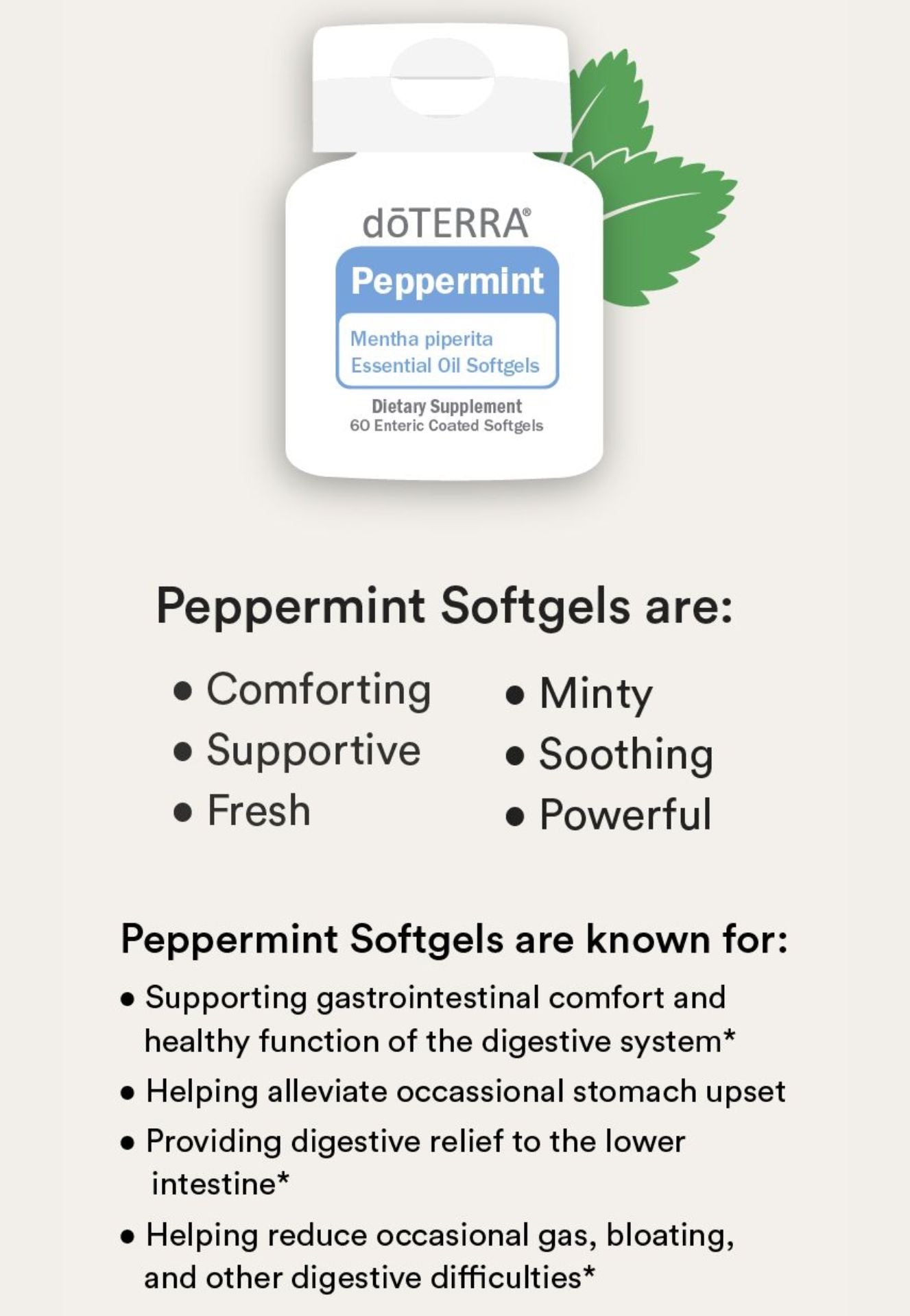 doTERRA Peppermint Softgels