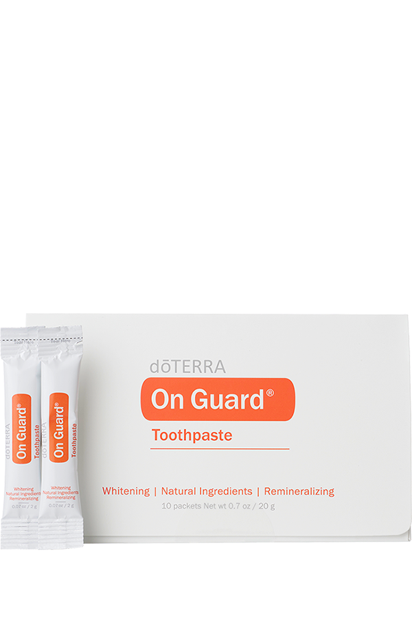 doTERRA On Guard Natural Whitening Toothpaste Samples
